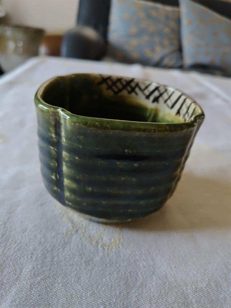 Amazon.co.jp: 北大路魯山人 東大寺清水公照箱書 織部焼 向附六客共箱