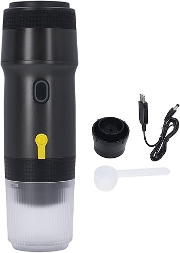 Cafetera portátil, 3 en 1, 20 bar, calefacción inalámbrica, cafetera portátil de café para campamento, batería de 7500 mAh para actividades al aire disponible en Yaxa Guatemala