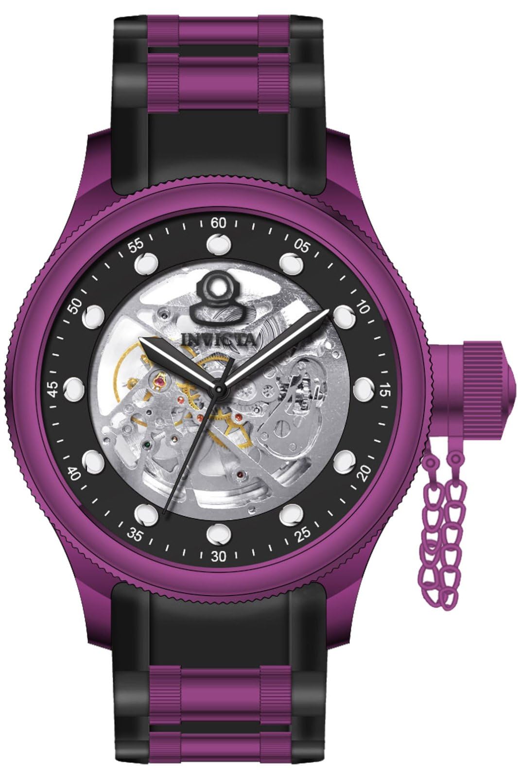 Invicta Objet D Art Automatic Black Dial Men's Watch 39167