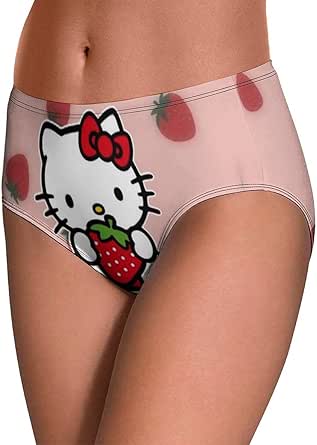 [WEBERT] (あいのにじょ) レディースパンツ ハローキティ (36) レディース 抗菌 セクシー 誘惑な 日系少女 高中生 学生 下着 ショーツ アニメグッズ 女性用カジュアルパンツのミディアムです レギュラーミッドウエストパンツ