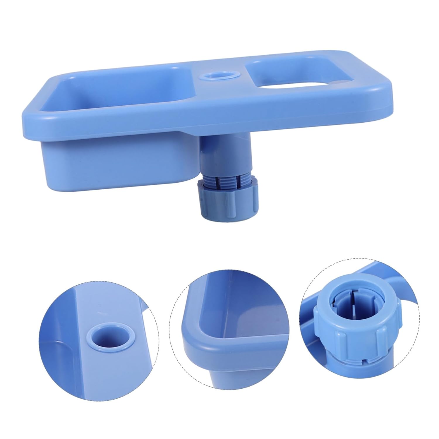 GANAZONO Detachable Drip Stand Storage Tray for Infusion Equipment Space-Saving Support Plate for Organized Storage Compatible Various Infusion Stands Efficient and Easy to Clean