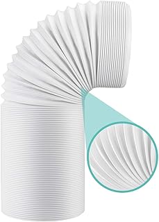 Exhaust Hose for Portable Air Conditioner, Exhaust Vent with 5.9 Inch Diameter, Counter Clockwise Thread & Length up to 59 Inches by AGPTEK