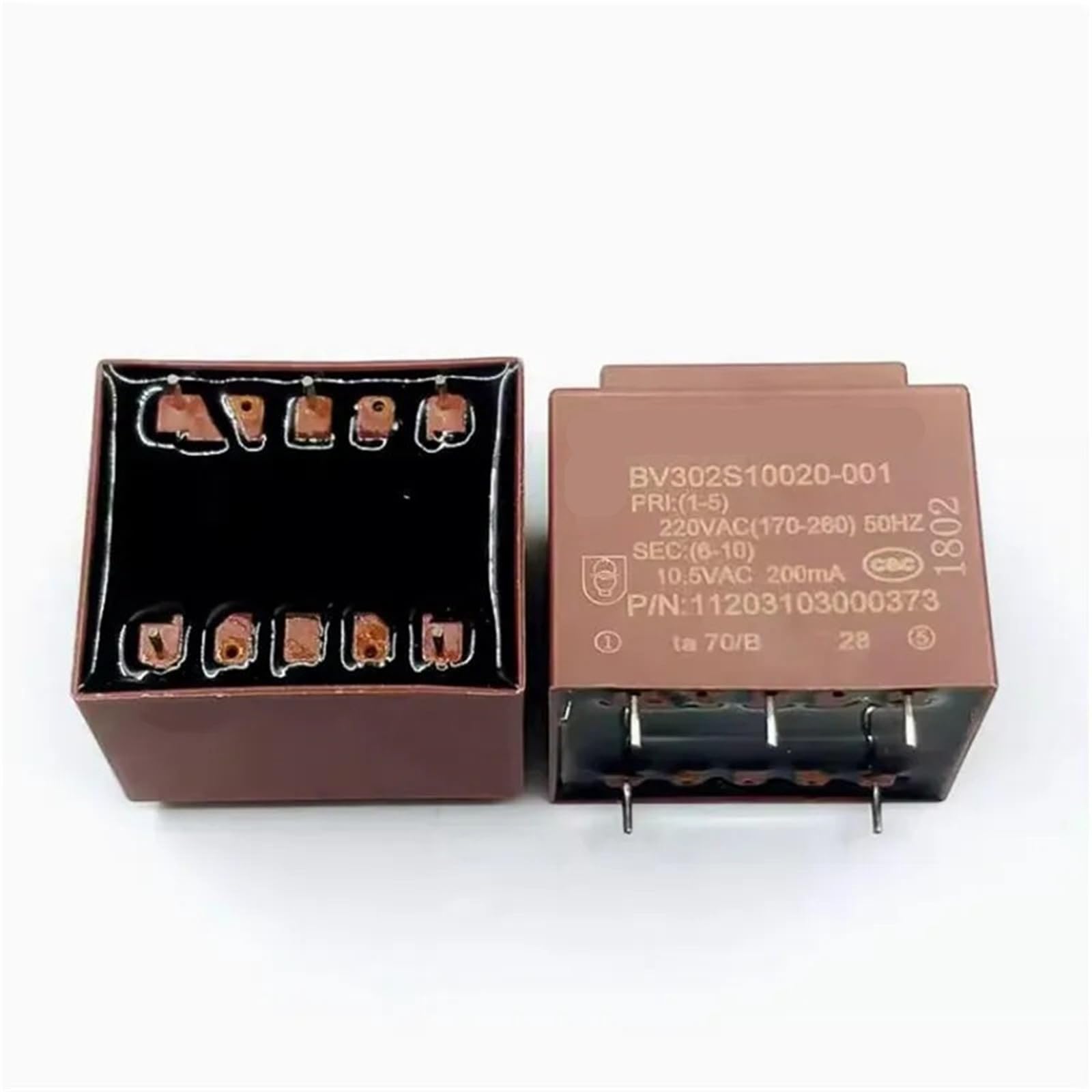 Relais 5 broches BV302S10020001 de commutation pour boîtier de contrôle - 2