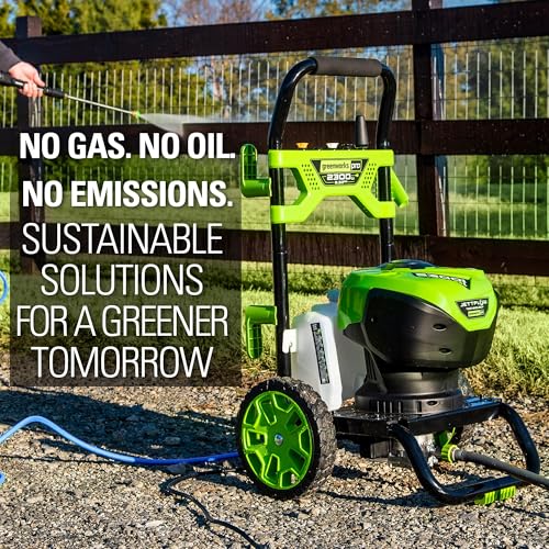 Greenworks GPW2300 2300 Psi Trubrushless (2.3 Gpm) Electric Pressure Washer thumb #10