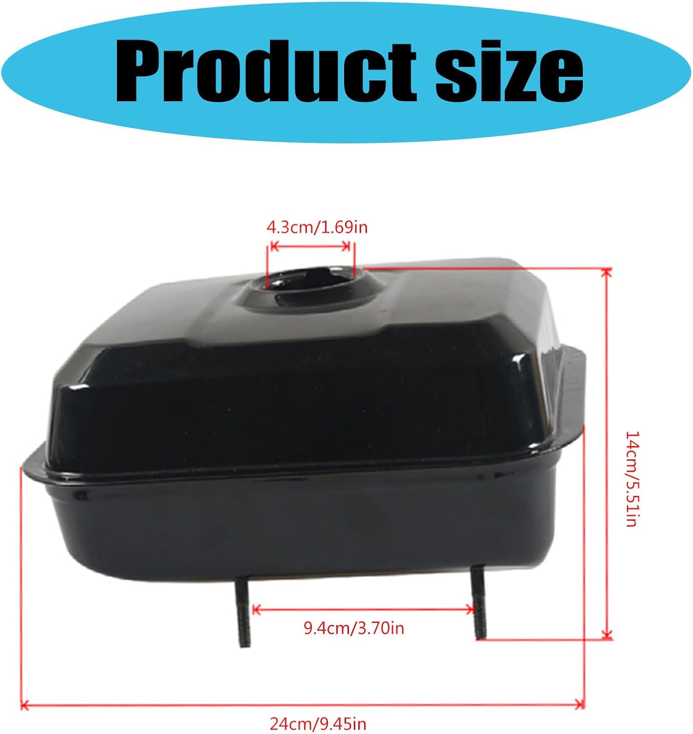 Motorcycle Fuels Tanks Storage Iron Containers Installation Screw Mounting Bolts Set Fit for GX160 212cc Modification