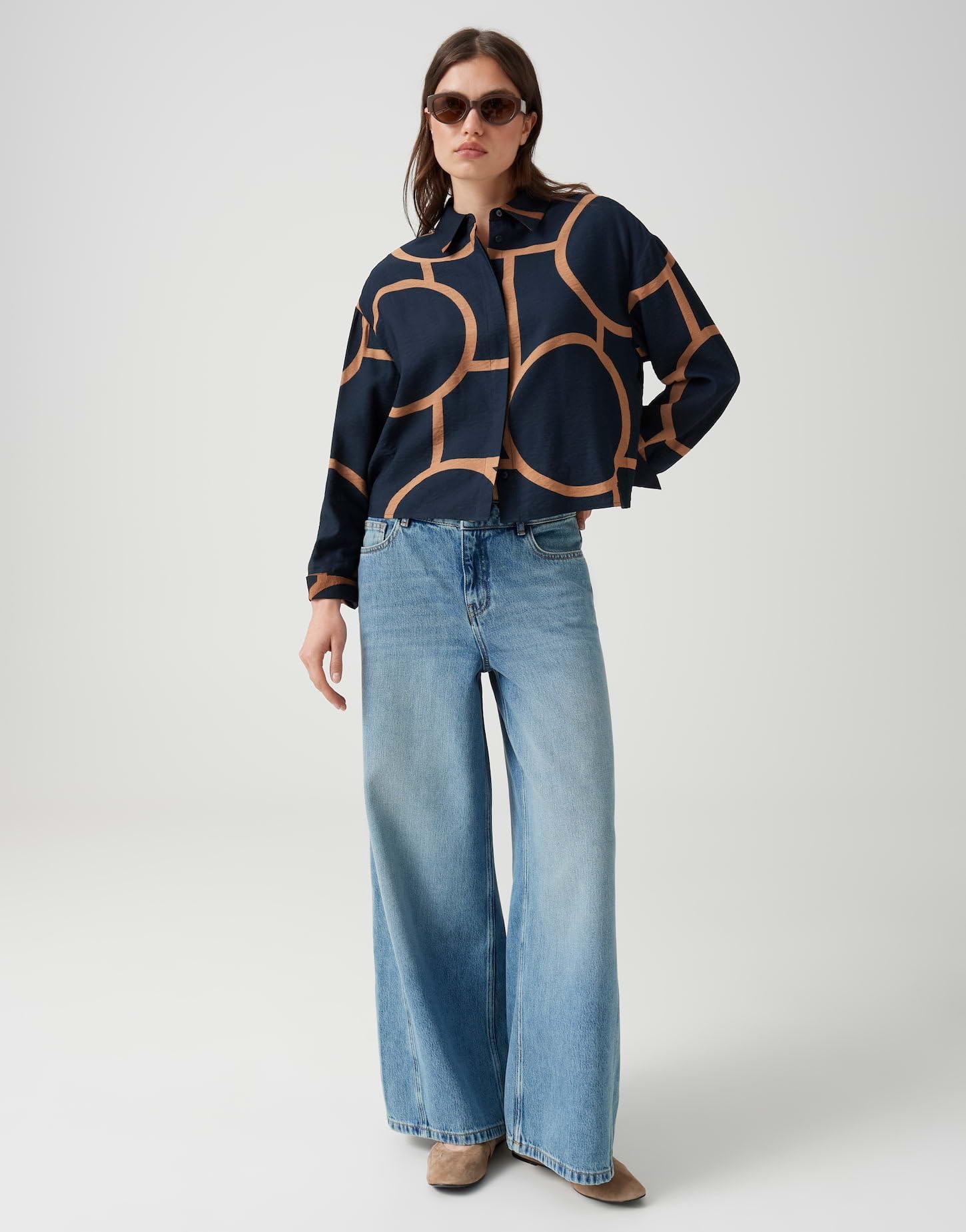 OPUS Printbluse Damen