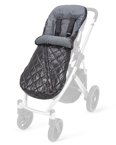UPPAbaby BabyGanossh Saco con Primaloft, Jake Negro