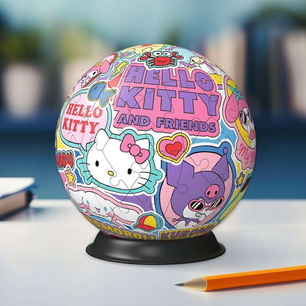 Ravensburger Puzzle 3D Kula Hello Kitty