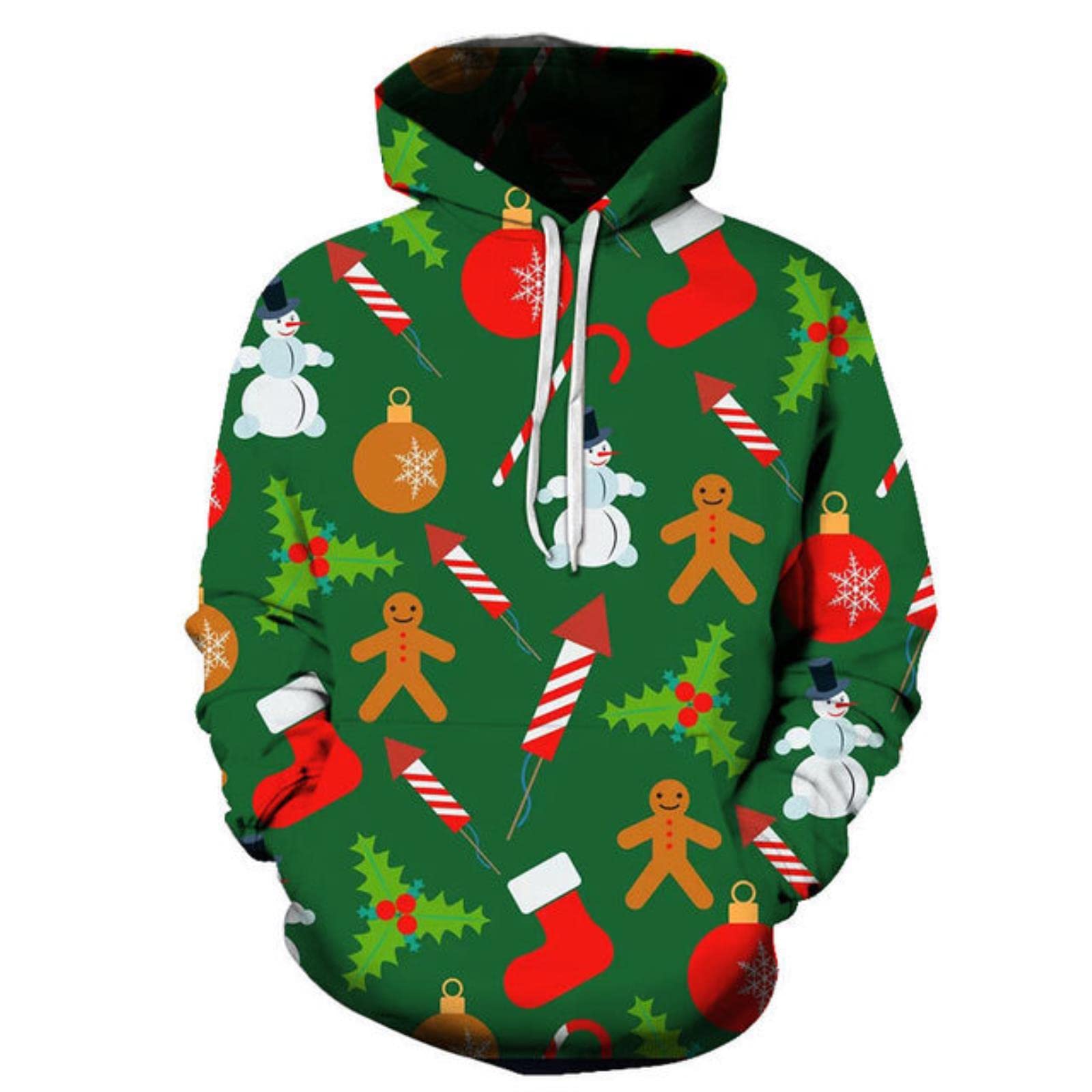 Joyeux Noël Hoodies Chien Vêtements SUBX Mode pour Choyer Votre Compagnon en Taille 2XL