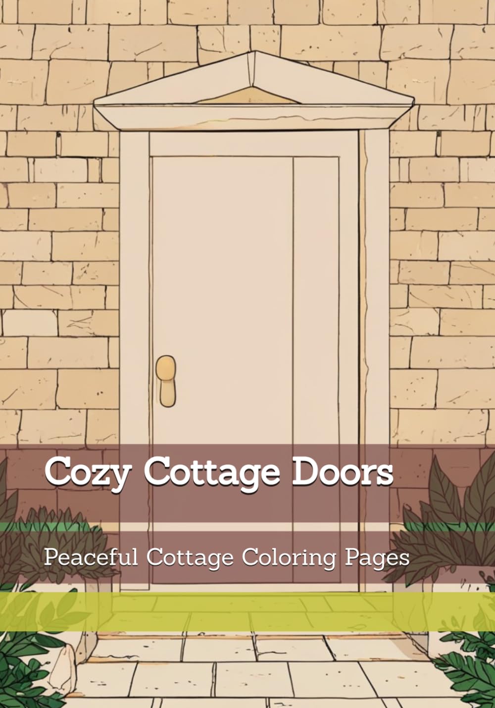 Cozy Cottage Doors: Peaceful Cottage Coloring Pages (Gentle Entrances)