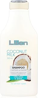 شامبو من ليلين لجميع أنواع الشعر، منعم ولامع ومغذي، بمكونات طبيعية ومعطر، عبوة واحدة سعة 350 مليلتر