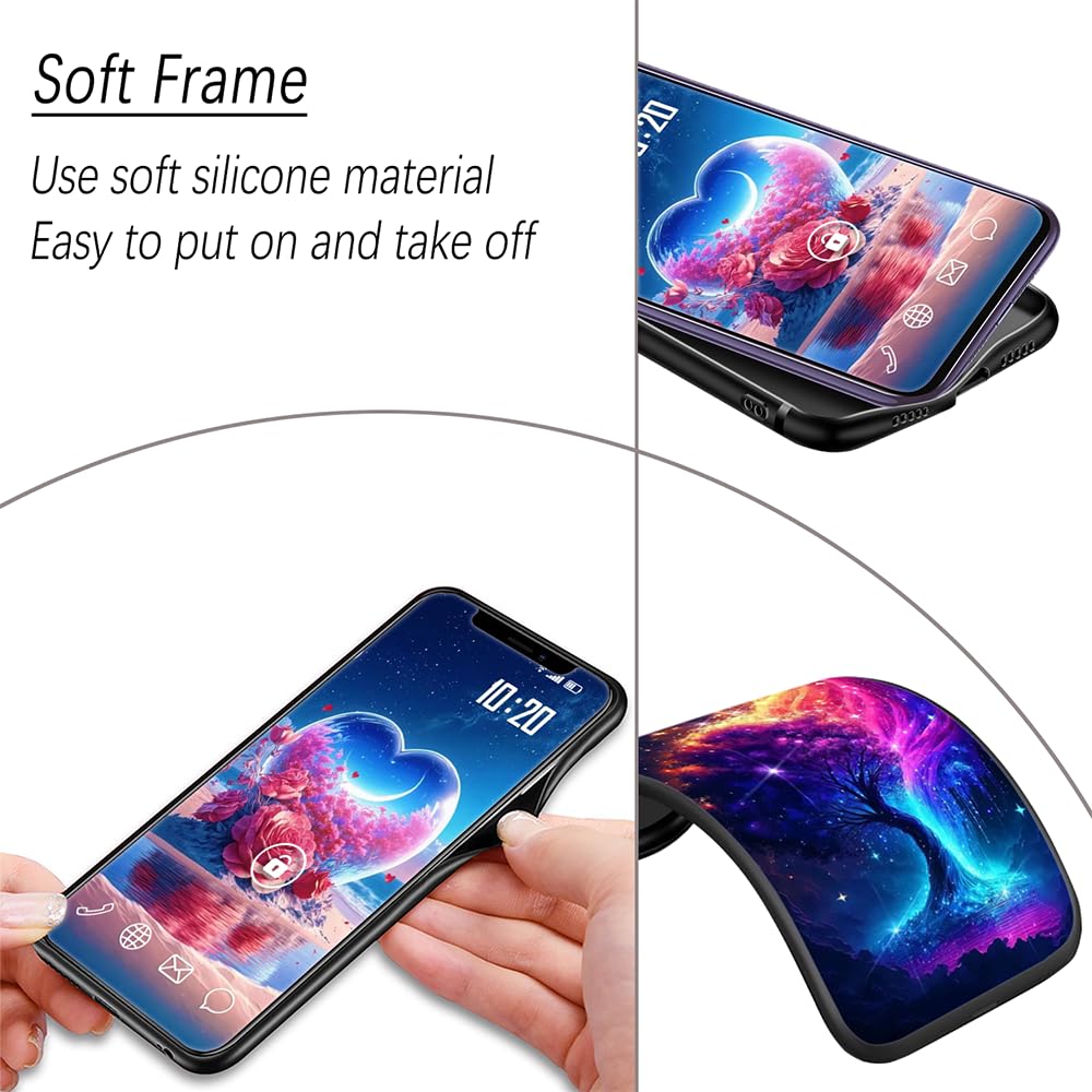 Auotu Custodia Case with protezione della lente Soft TPU Silicone Custodiar Protettiva Cover Per Blackview Wave 8 / Wave 8C / Oscal Flat 2 / Flat 2C Smartphone (Mode 11