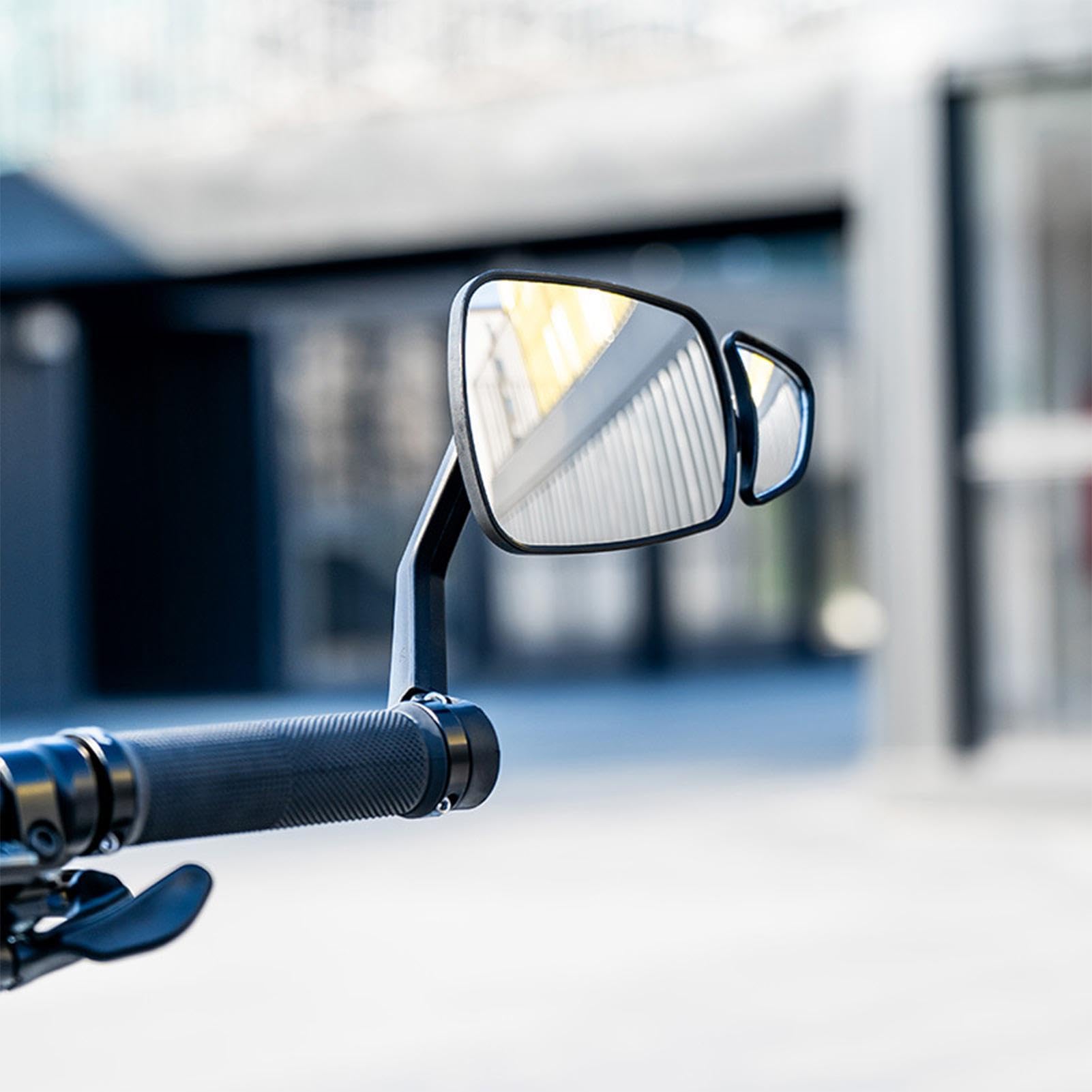 Specchietti per Manubrio di Bicicletta Retrovisore da manubrio in ciclismo | Retrovisori per Moto per scooter motocicletta pendolarismo strada touring campeggio escursionismo