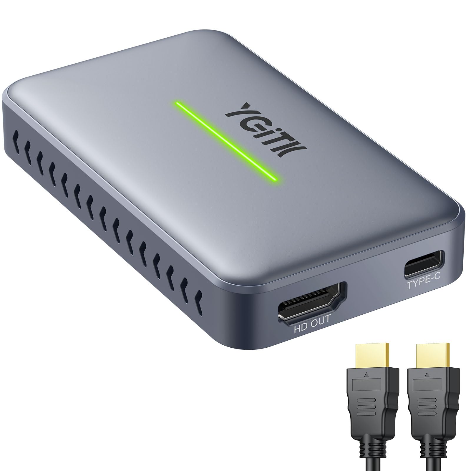 HDMI 4K Carte de Capture USB 3.0 Carte d'Acquisition Vidéo Enregistrement Streaming Capture de Jeu vidéo pour PS5/XBOX One/Switch