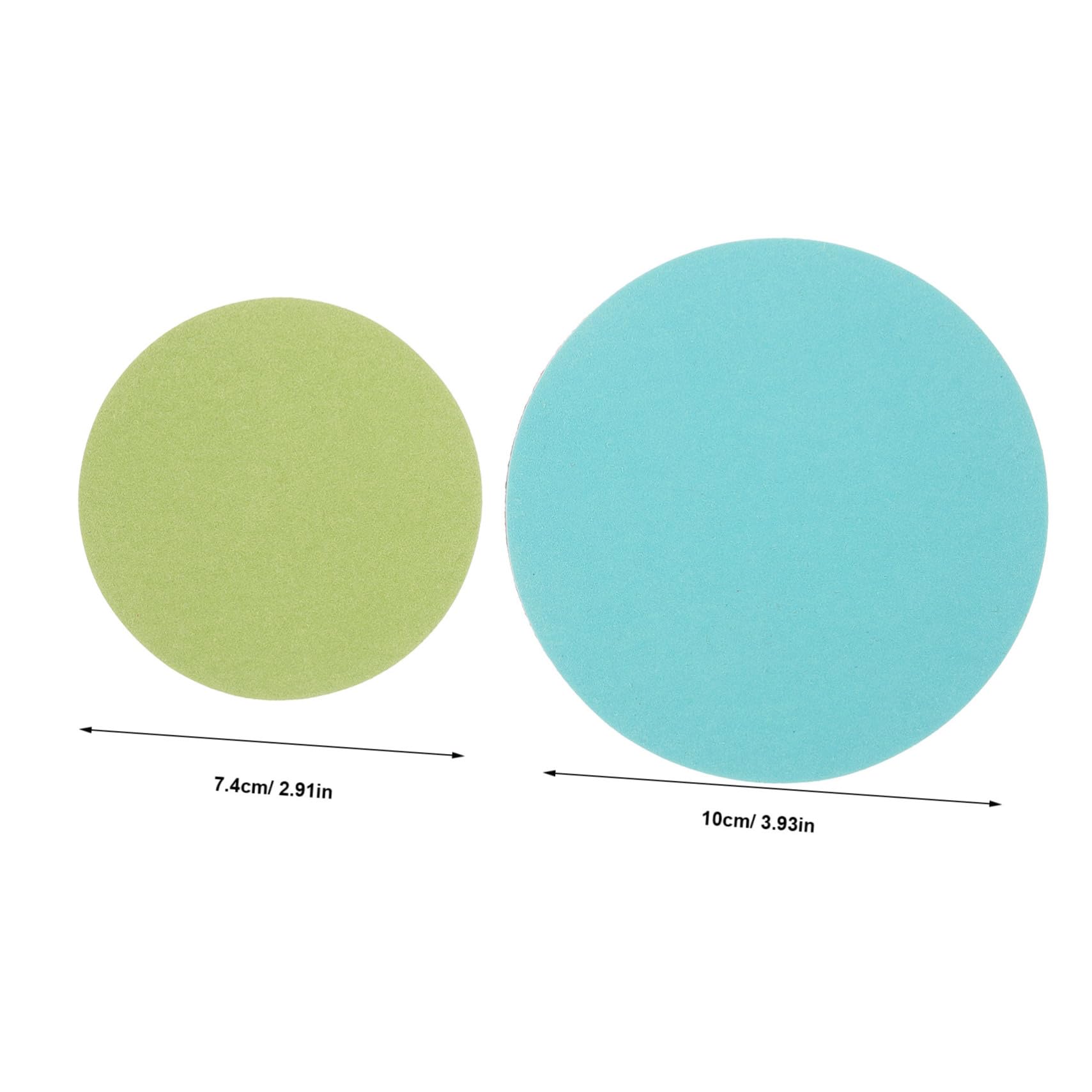 balacoo Bowling Ball Polishing Pads 8pcs Sanding Pads Strong Adhesive Backing for Wet or Dry Sanding