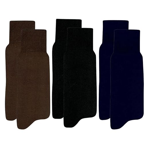 Kit 3 Pares Meia Social Mash Algodão Cano Longo Lisa Masculino