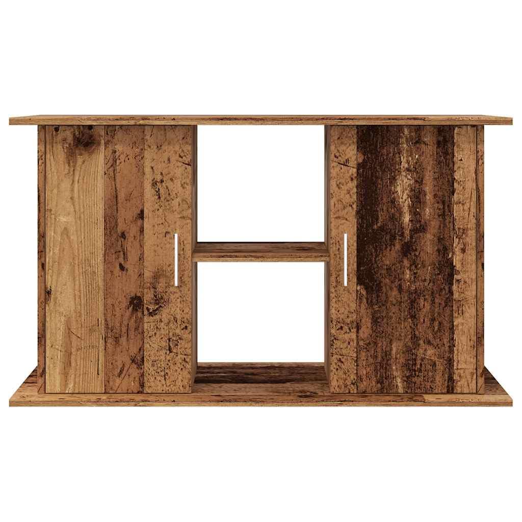 vidaXL Support pour Aquarium Vieux Bois 101x41x58 cm Bois d'ingénierie Armoire pour Aquarium