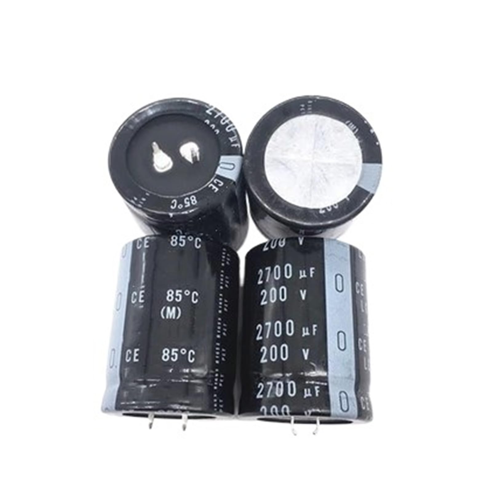 Kondensator elektrolityczny 200 V 2700 j., pojemność promieniowa, 2700 j., 200 V, 35 x 50 mm, 12 sztuk