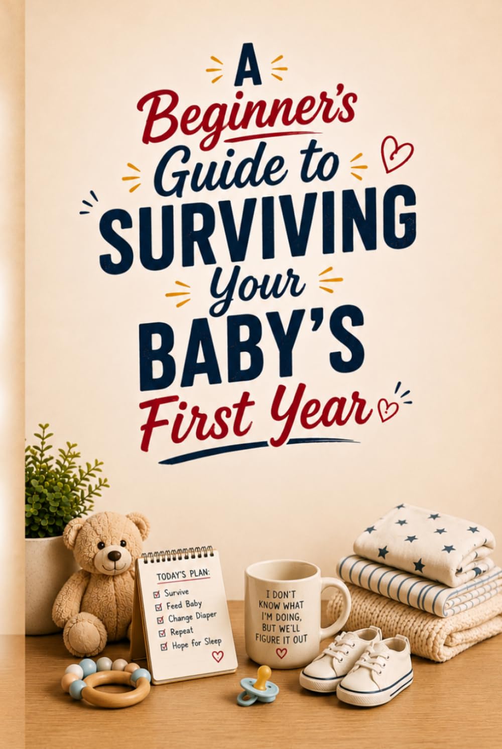 A Beginner’s Guide to Surviving Your Baby’s First Year: A Hilariously Honest Look at Sleep Deprivation, Parental Panic, and Tiny Human Logic (The Unofficial Survival Guide Series)