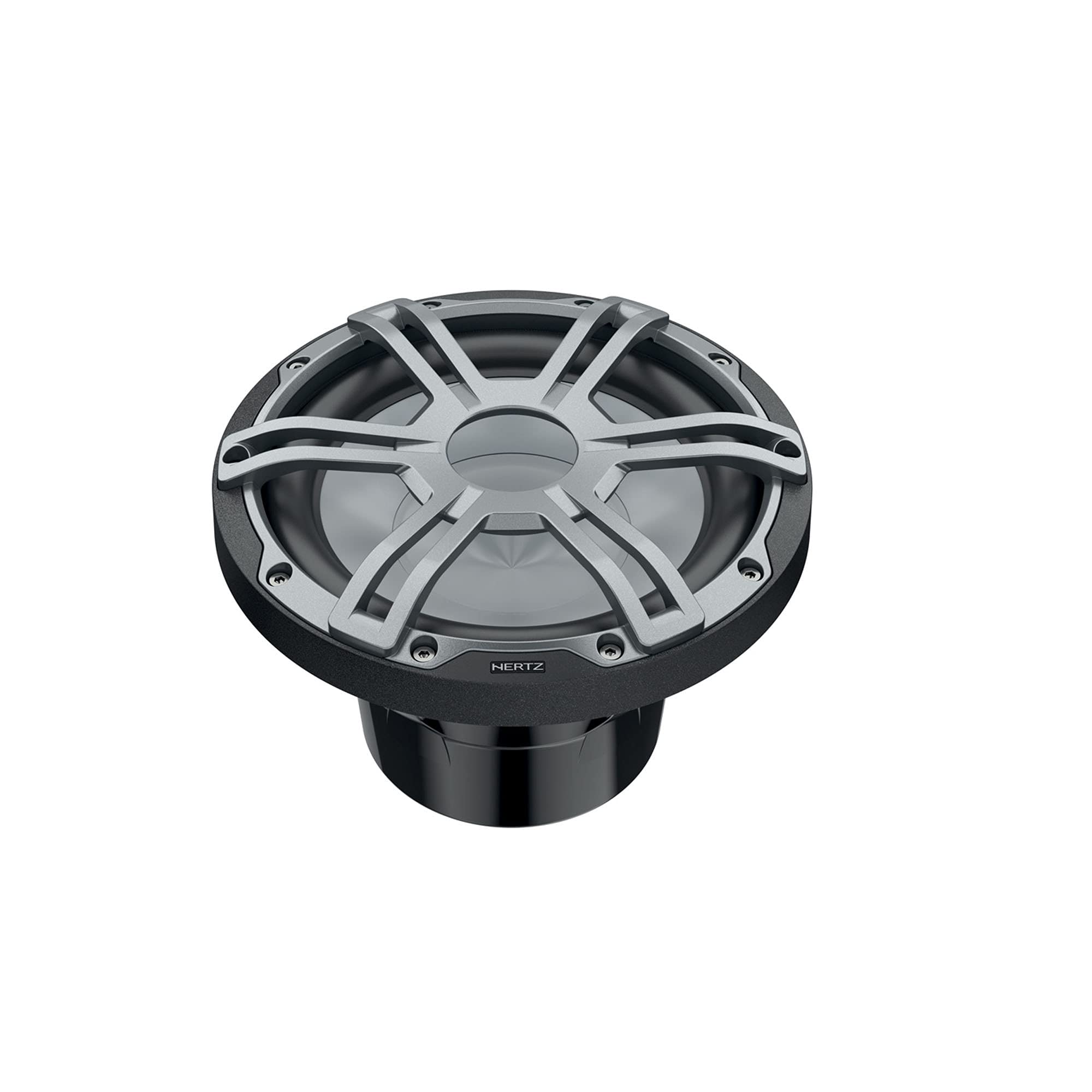 Hertz 500W 10" HMS 10 S2-LD-G 2 Ohm RGB LED IP65 Marine Subwoofer
