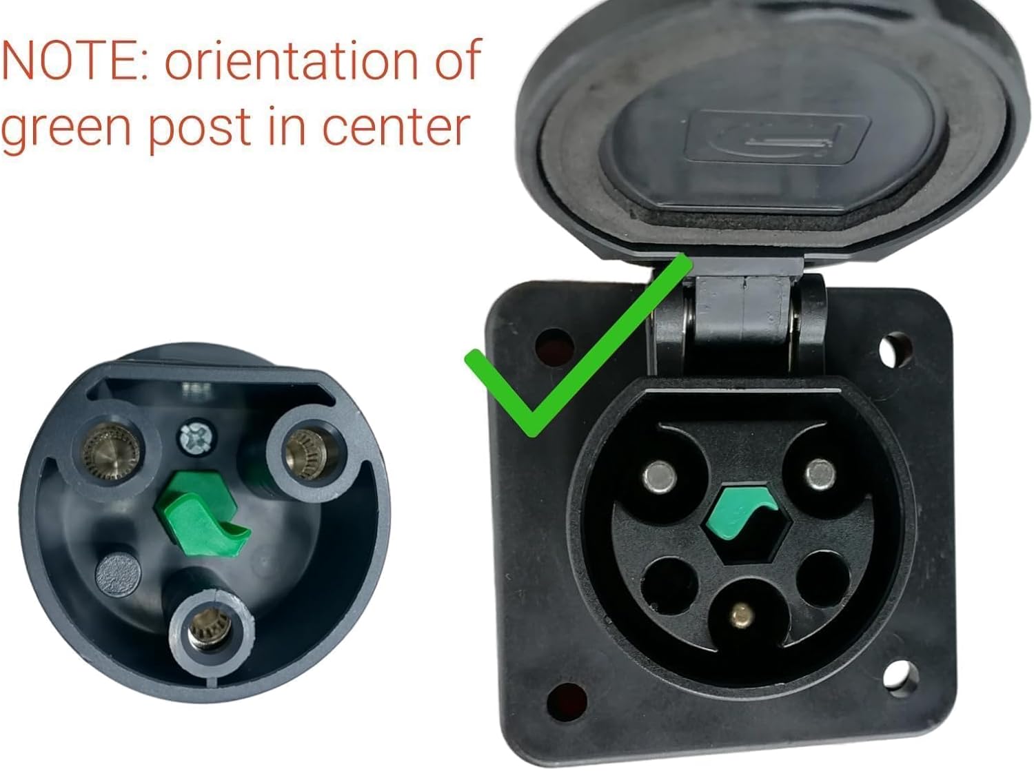 JOEEGO Y-60 Charging Power Cord Assembly Fits for MadJax XSeries Storm & Denago EV Golf Cart, 32A 110V~220V, ETL Listed, Replaces OEM# 07-014 (16.4ft)