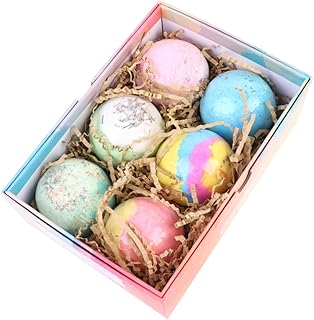 FRCOLOR 6 Peças Spa Presente Lavanda Terno Kit Bolha Bola De Sal Banho Spa Casa Bola De Sal Bola De Sal Banho Em Casa Bola De Sal Banho Conjunto De Bolas De Sal Tomar Um Banho Suíte