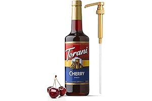 Torani Cherry Coffee Syrup: Top-Notch Flavoring for Delectable Beverages