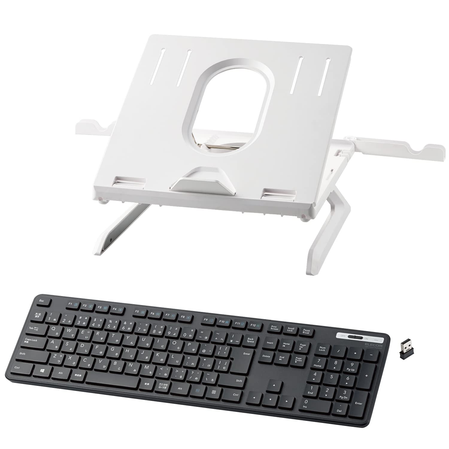 ［新品］ ELECOMノートpcスタンド Amazon.co.jp: エレコム ノートPCスタンド 折りたたみ 装着式