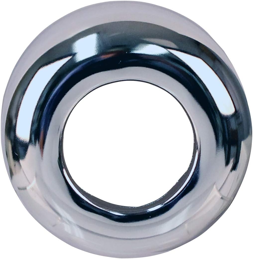 Westbrass R409-26 1-1/2" OD Opening x 3" OD Exterior Diameter High Box Patten Sure Grip Flange, Polished Chrome