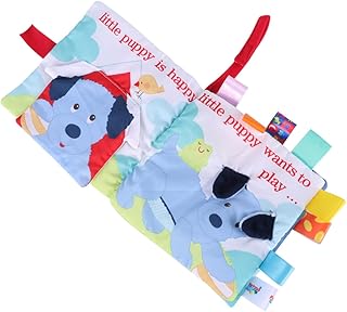 1 Peça Livro De Pano Enrugado Livro De Atividades Para Bebês Livros De Pano Para Crianças Brinquedos Para Bebês Brinquedos De Animais Livros Para Crianças Brinquedos Educativos