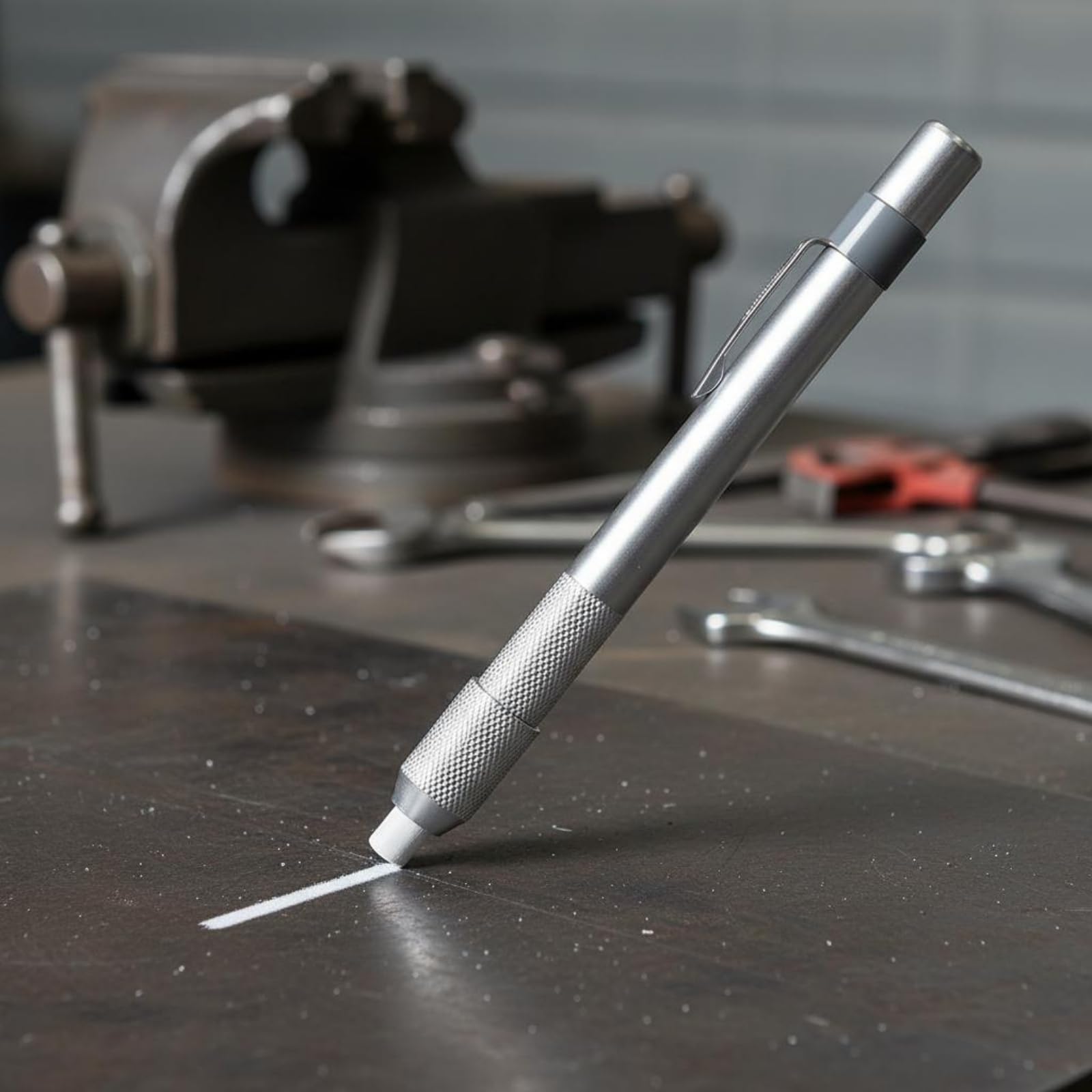 Harilla 2 Pièces Porte-crayon Pierre avec Recharges Savon Boîte Incluse Grip Ergonomique pour Précision Lors des Projets Techniques Adapté au Artisanat Bricolage