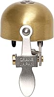 Crane E-Ne Bike Bell - Premium Japanese Bicycle Bell with Resonant Ring, Fits All Handlebars for Road & Mountain Bikes
