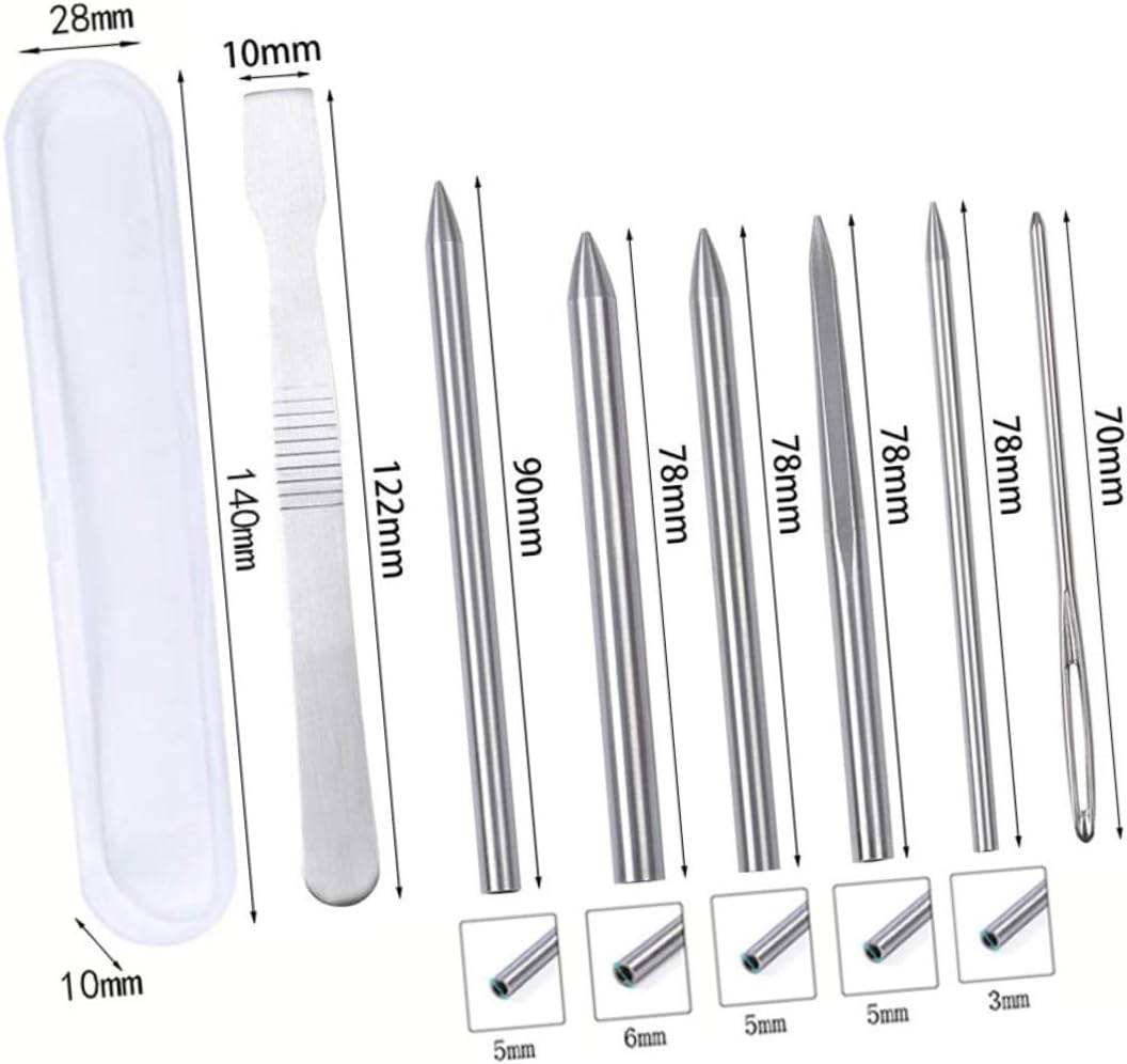 1 Paracord Lacing Needle Set 7 in DIY Crafts and Weaving