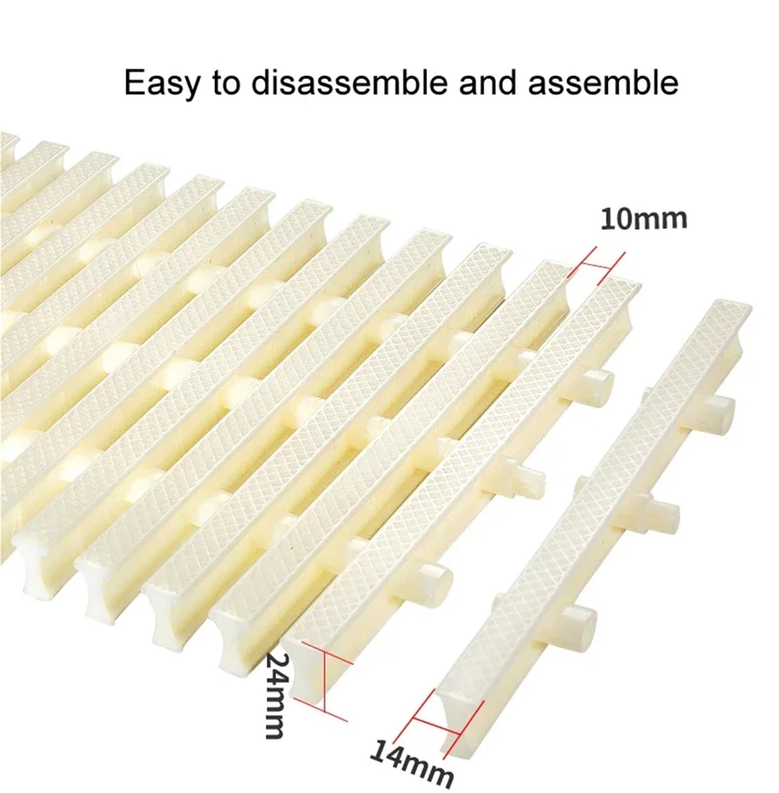 Rejilla Desague Ducha Splicing Drainage Grid For Outdoor Bathroom Drain | Swimming Pool Drainage Grille Sewer Cover Grates,Width 20cm And 25cm And 30cm(250 X24mm Length 1m)