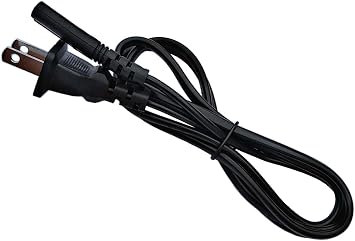 AC Cord Replacement For ProBreeze Pro Breeze Model PB-03 PB-03-US PB03 Electric Mini Dehumidifier 2200 Cubic Feet ft 52oz Capacity 2200ft3 100-240V 72W 40W 1500ml Power Supply, Black