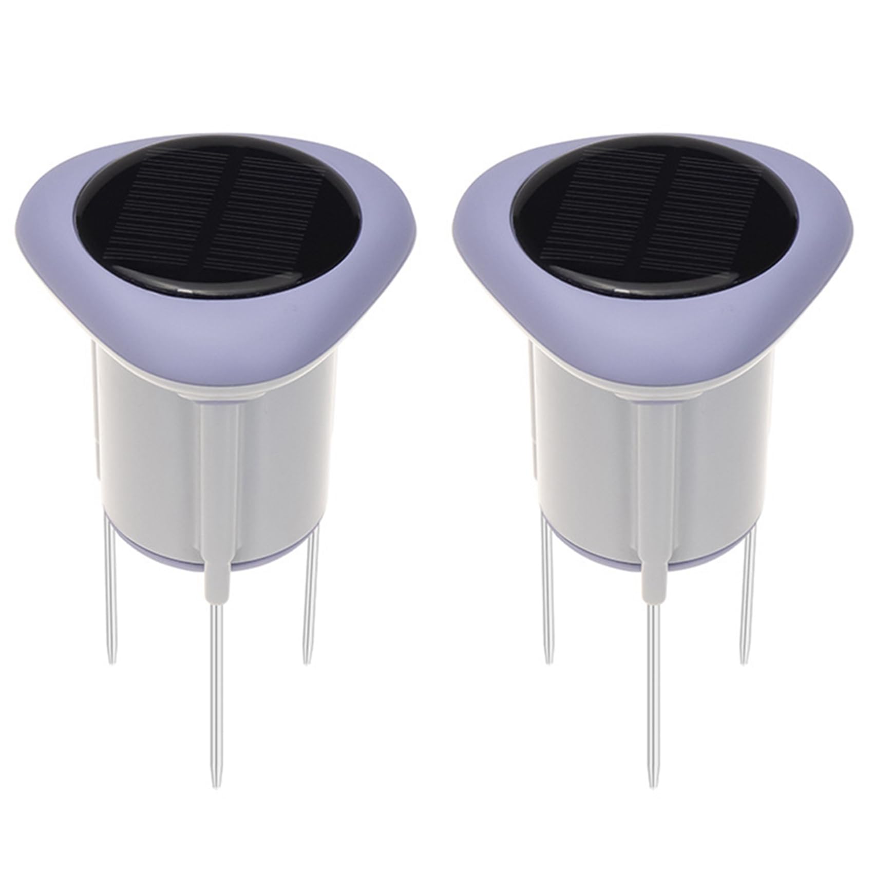 Jnchdghwa Grey 2X Tuya Smart Zigbee Solar Soil Sensor For Gardening Temperature And Humidity Meter App Control Digital Soil Thermometer
