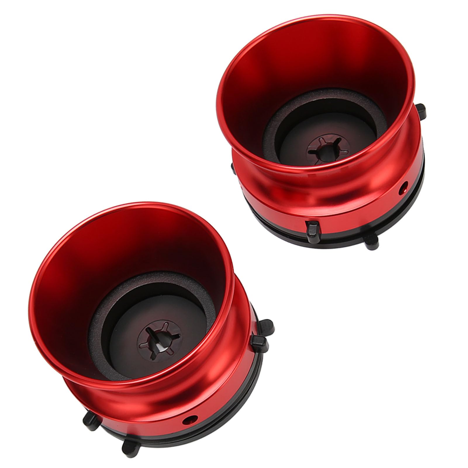 KUIDAMOS Adaptador de Concentrador NAB de Aleación de Aluminio Pulido de 10 Pulgadas Fácil de Instalar para Grabadora de Cinta de Carrete a Carrete Compatible con Studer Akai 2 Unidades