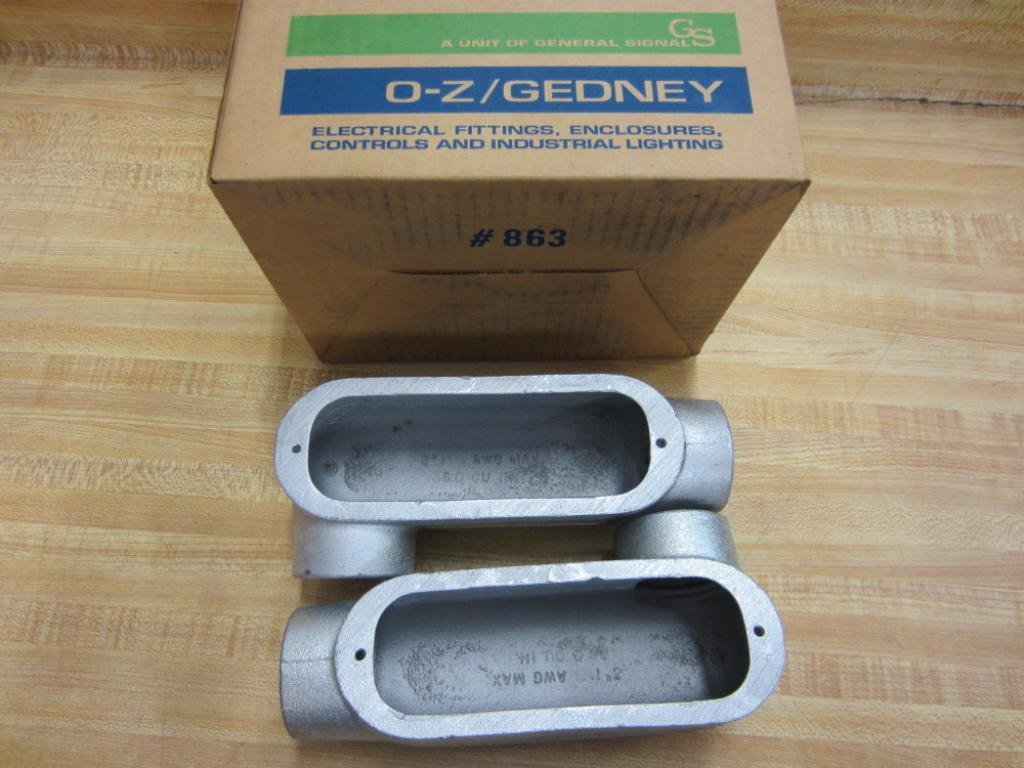 O-Z/Gedney LR-150 LR150 Conduit Body 1-1/2" (Pack of 2)