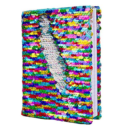Ankamal Elec Magic sequins reversibles paillettes cahier de bureau sirène bloc-notes agenda scolaire fille adulte cadeau d'anniversaire de vacances Sirène créative flip cahier de couleur Ankamal Elec Magic sequins reversibles paillettes cahier de bureau sirène bloc-notes agenda scolaire fille adulte cadeau d'anniversaire de vacances Sirène créative flip cahier de couleur