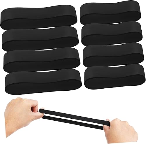 8 bandas de resistencia para hacer ejercicio, bandas elásticas portátiles de alta resistencia para fortalecimiento muscular, piernas, brazos, hogar,