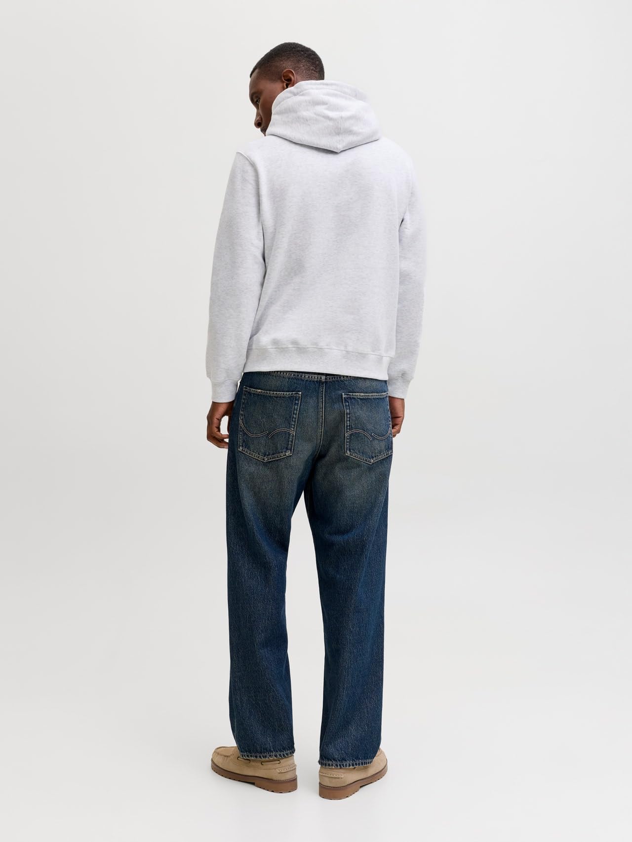 JACK & JONES Jorbleecker Branding Sweat Hood BF Uomo