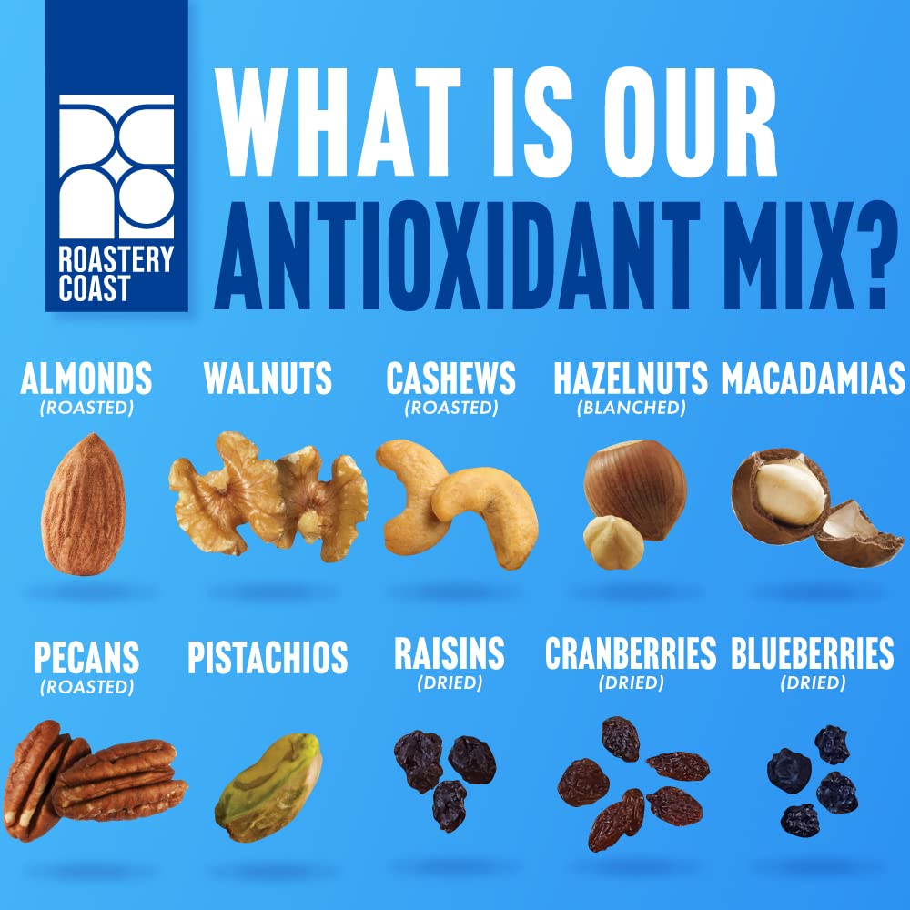Roastery Coast - Daily Nuts Healthy Mix Bulk | Nuts Snack Mix | Deluxe assorted snack | nut snacks | healthy snacks for adults | dry fruits | nut mix