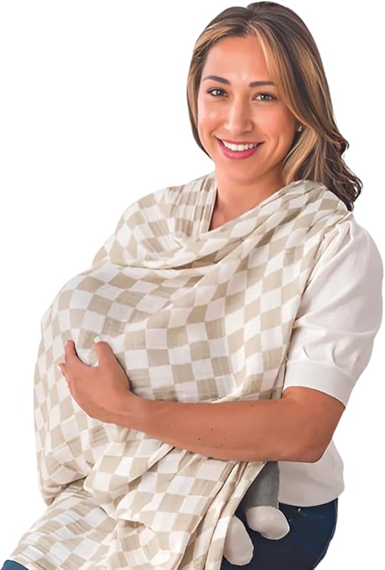 Itzy Ritzy Breastfeeding Boss Multi-Use Baby Wrap & Cover (Checkerboard)