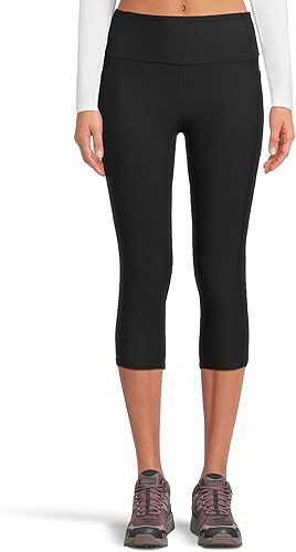Skechers Go Walk Rib Capri, Bold Black, X-Large