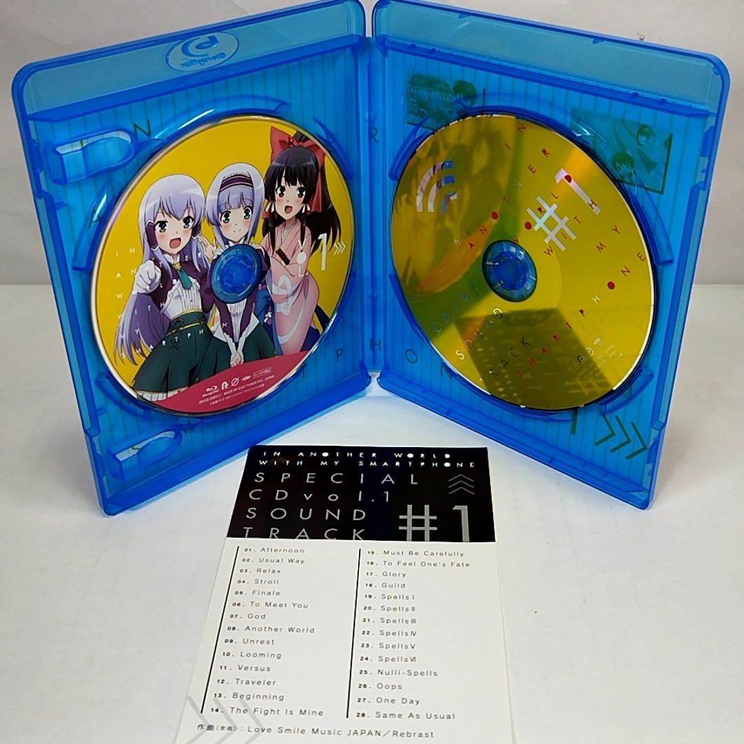 Amazon.co.jp: 異世界はスマートフォンとともに Blu-ray 全4巻セット 