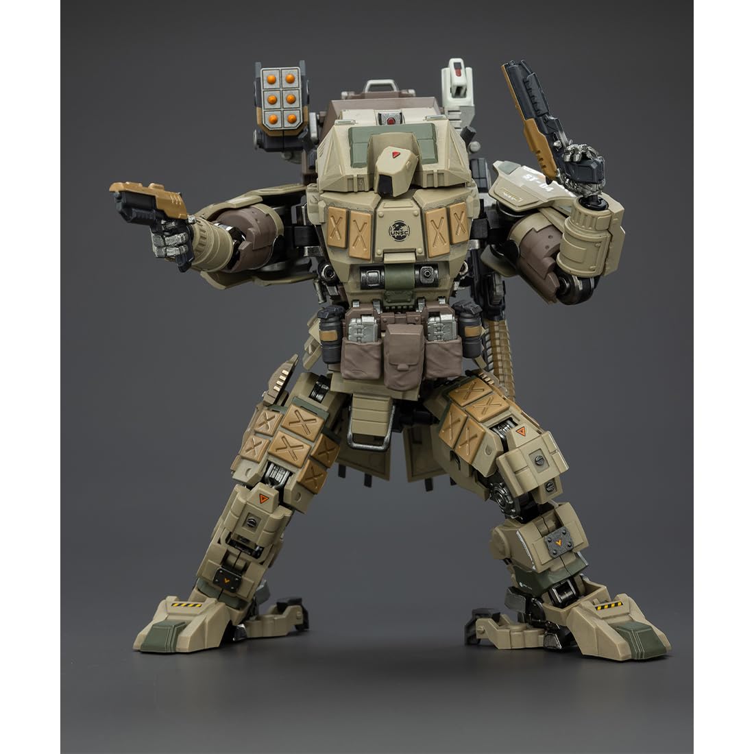 Figura de acción a escala 1/25, modelo militar mecha con articulaciones totalmente articuladas y desmontable, accesorios realistas para exhibición de escritorio, construcción de escenas