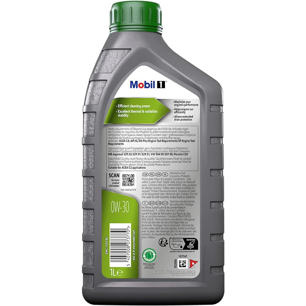 Mobil 1 ESP 0W-30, 1L – Ansicht 4
