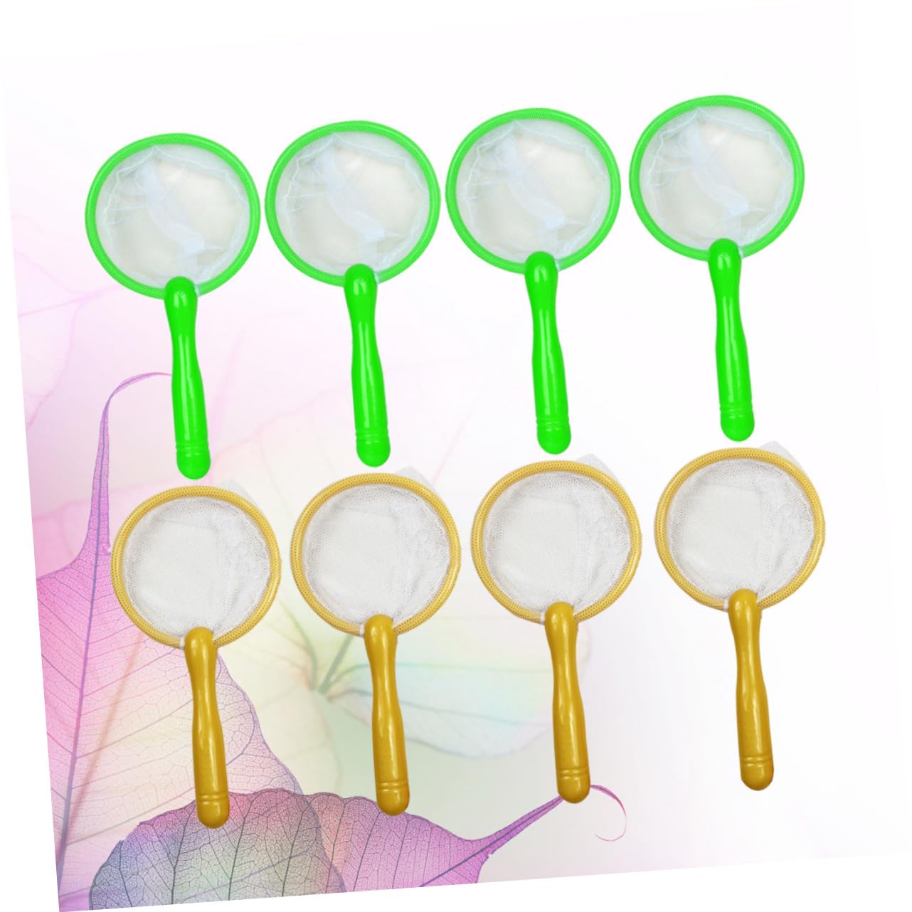 GALPADA Filets de Pêche pour Garçon et Filles 10 Pièces en Plastique Léger et Design Robuste, Jouet de Pêche pour Jeux d'eau et Exploration en Plein Air