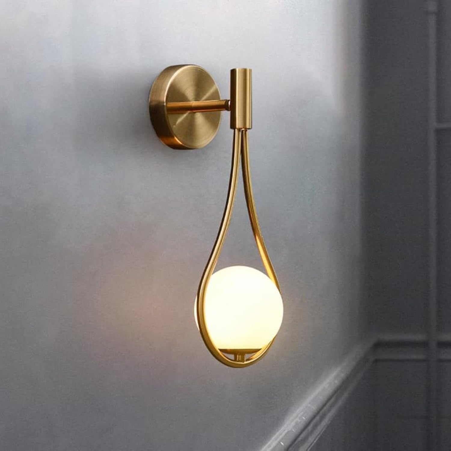 Prop It Up Scandinavian Luxury Living Room Backdrop Lights,Creative Bedroom Bedside Wall Lamps,Staircase Wall Lamps,Corridor Wall Lamps-Gold Bronze 14 * 35cm [Energy Class A++] (B0DGDJ9LVL) Amazon Price History, Amazon Price Tracker