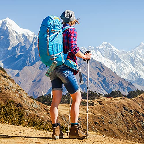 Image of sprookber 3 inch Aluminum Carabiner D Ring, Caribeener Clips, Spring Snap Hook for Keychain Clip, Set of 10